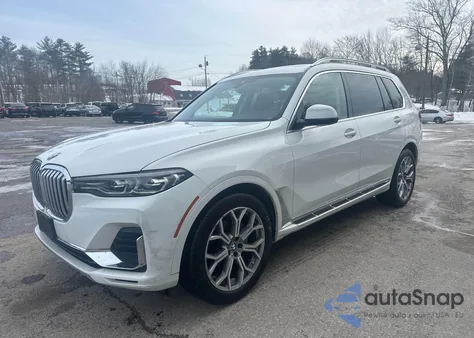 2020 BMW X7 xDrive40I z USA, uszkodzony, nr VIN 5UXCW2C03L9B54321